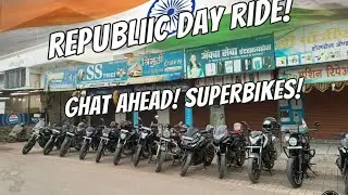 Khandala Ghat Roars! Republic Day🇮🇳 Special Ride!N125🚀