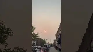 NYC Smokes From Canadian Wildfires #shorts