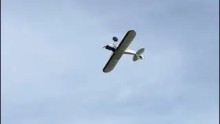 FMS P-18 Super Cub Getting Comfortable #radiocontrol #rc #rcairplanes #bushplane #bushflying