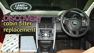 Land rover discovery cabin filter replacement | land rover cabin filter location | AC filter replace