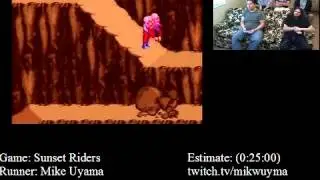 Sunset Riders - SPEED RUN in 18:58.15 by Mike Uyama - Summer Games Done Quick 2012