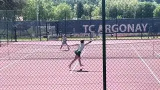 Aseyeu Anastassia tennis tournoi  Argonay France турнир теннис Франция