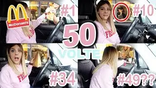 🚗 HO ORDINATO CIBO PER 50 VOLTE NELLO STESSO MC DONALD'S 🍟 🍔 *folleeeeee*