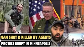 Man Shot & Killed By Federal Agents In Minneapolis | Protest Against ICE Agents | How Many More ? 