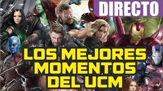 TOP10 - LOS MEJORES MOMENTOS DEL UCM (de la FASE1 a la FASE3) y repaso a los MOMENTAZOS de la FASE4