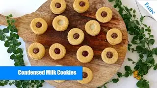 Simple Condensed Milk Cookies Recipe - English