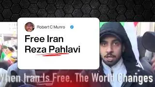 Reza Pahlavi Free Iran Protest Toronto 2026 Interview And Candid Moments