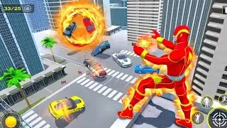 Grand Fire hero robot game|Android game|