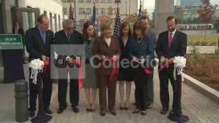 BOSNIA CLINTON EMBASSY CEREMONY POOL