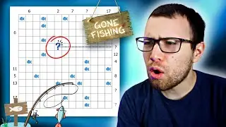 Draw Lines, Connect Numbers to Fish - (Angler Sudoku Puzzle) | 