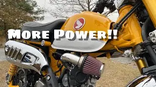Chimera Short Ram Intake For The Honda Monkey