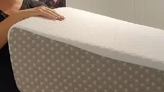Wedge Pillow for Sleeping, 10 Inch Cooling Triangle Bed Pillow with Removable Cover Review