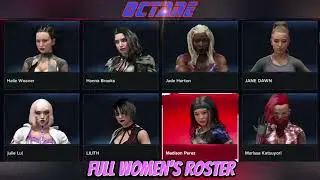 RCL&rsquo;s Octane full women&rsquo;s roster