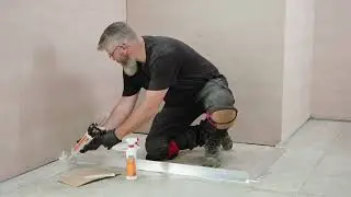 Bathroom Water Stop Angle Install by ARDEX Australia