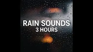 deep focus music -calm ambient pads with gentle rain (No ads)
