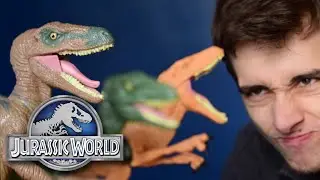 Craptors - Echo, Charlie and Delta || Jurassic World Hasbro Line