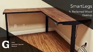 Ergonomic & Eco-Friendly: LifeDesk ft. Reclaimed Wood by NTX Building Products | Ginger Grant Group