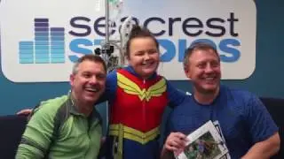 Wild Kratts Visit Seacrest Studios at Boston Children's Hospital