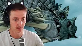 Requiem MR. CAT Skyrim SE 2025! #64 Первый бой с Алдуином!