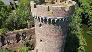 Burg Lechenich footage DJI mavic air 2
