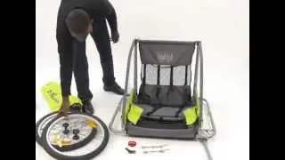 B'TWIN Child Bicycle Trailer