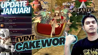 JANUARI EVENT CAKE WORLD | MERCEN GRADE S GRATIS & ADJUST MERCEN - Atlantica Rebirth Indonesia