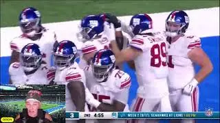 Giants vs Lions Highlights and Reaction I NFL Preseason Week 1