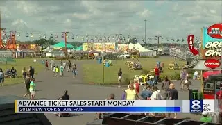 Advance Ticket Sales for NYS Fair