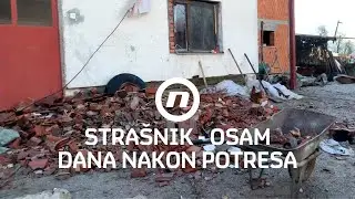 Na ulicama Strašnika osam dana nakon potresa