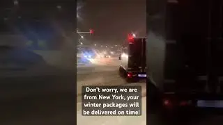 Don&rsquo;t worry, we are from New York, your winter packages WILL  be delivered ON TIME #winter #comedy