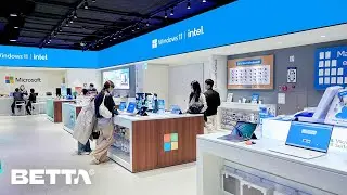 Microsoft Windows 11 X Intel Pop-up Event