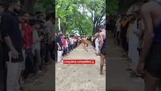 Long jump competition🔥#special #viral #shorts #trending #youtubeshorts #sports #highlights