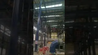 A Pipe Galvanizing Plant Is Under Construction and Installation 2