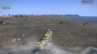 A realistic military simulation.