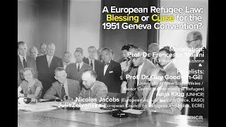 A European Refugee Law: Blessing or Curse for the 1951 Geneva Convention? - Online panel discussion