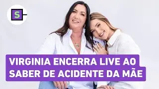 Virginia interrompe live e se pronuncia ap&oacute;s m&atilde;e sofrer acidente de carro em Goi&acirc;nia (GO)