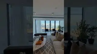 Beautiful view of the Sydney Harbour Bridge from this Sydney waterfront apartment