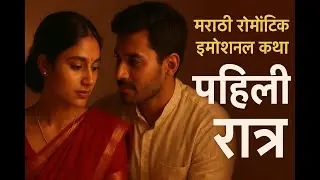 💖 पहिली रात्र | मराठी रोमँटिक इमोशनल कथा | नवऱ्या-बायकोचं खरं प्रेम | Marathi Love Story