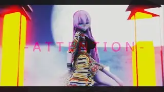 【MMD|Dance】BLACKPINK - Attention【Luka Megurine】