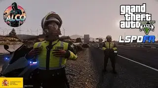 Realistic Police Simulation LSPDFR Guardia Civil Mod | 4K QuantV + ReShade | Roleplay 2025 Ep.145🚔🔥