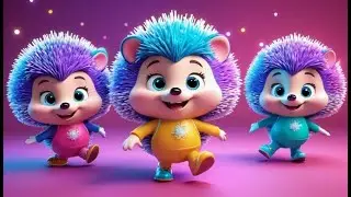 Four Little Hedgehogs Bounce and Roll + More Nursery Rhymes & Kids Songs