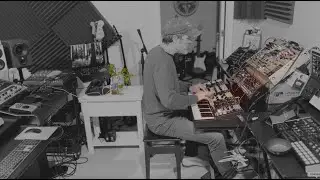 Slumber Through the Inner-Galaxy, Plant Sessions|Modular Jam with Plant Interaction#meditationmusic