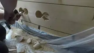 PREPERING A WOODEN HOUSE ELECTRICS BEFORE CONCRETE