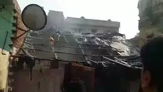 Kasganj Violence : Home Torched After Chandan Gupta's Death