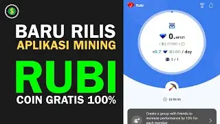 FREE RUBI COIN‼️MINING RUBI COIN GRATIS 2025 | APLIKASI MINING RUBI TOKEN TERBARU REAL GRATIS