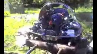 Motor VW beetle 1600 antes de montar