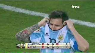 ❤️ Лионель Месси (Аргентина) - Чили 0-0(1-4) - Обзор Матча Финала Кубка Америки 04/07/2015 HD ❤️