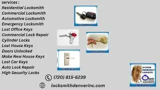 Locksmith Denver Inc