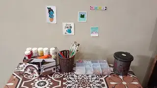 Diy art studio part -2 | creativity with aera | diy organiger | art and craft |