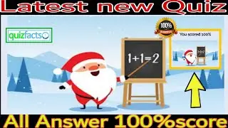 Math with santa Quiz 100%score Answer &brvbar; quizfacts